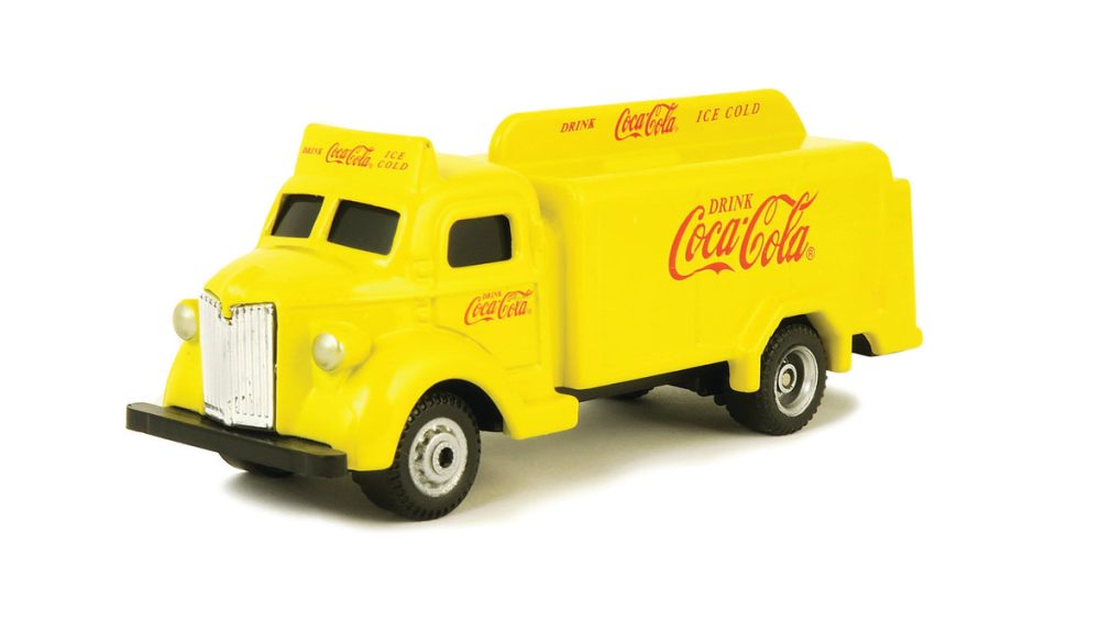 1947 Coca-Cola Bottle Truck- Yellow